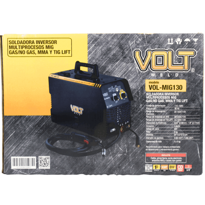planta para soldar microalambre volt vol-mig130