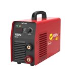 Vista de la Soldadora Inversora WF-200 de Weld Force TIG Lift 200 Amp con lados de color rojo y frente negro
