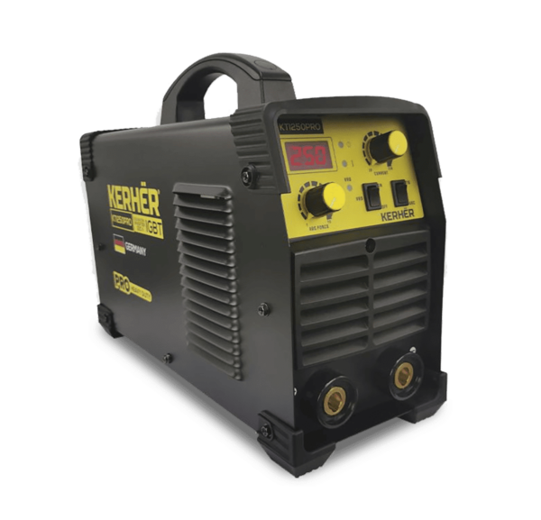 Soldadora Inversor KTI250PRO Kerher electrodo TIG 250A bivoltaje 110V/220V, versatilidad y potencia para tus proyectos de soldadura con las soldadoras Kerher.