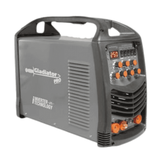 Soldadora inversor para electro-pulsado Gladiator de 250 amperes