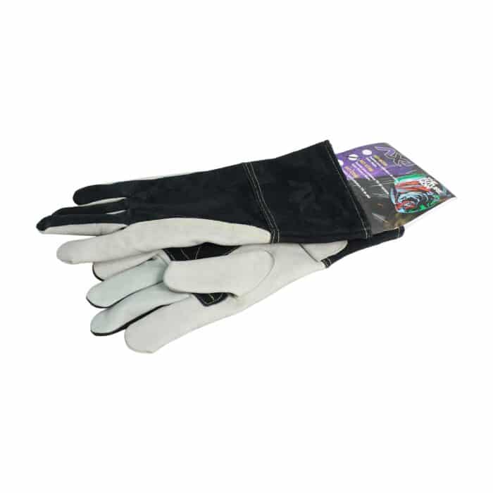 Guante para soldar de Piel Y Gamuza Reforzado Forro Interno AXT-GP300