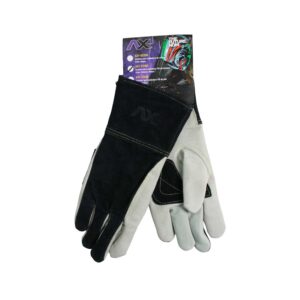 AXT-GT300 Guantes de Piel Y Gamuza Con Refuerzo Forro AXTECH para soldsr