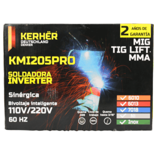 caja soldadora kerher kmi205pro