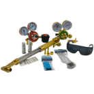 Imagen del contenido que se incluye en el equipo de corte oxibutano Harris COR*AB3250 | Solda Express