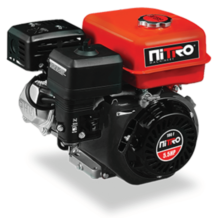 Imagen del Motor Horizontal 5.5HP NIT-GE200 con Cigüeñal que por su diseño es perfecto para maquinara y equipo industrial.