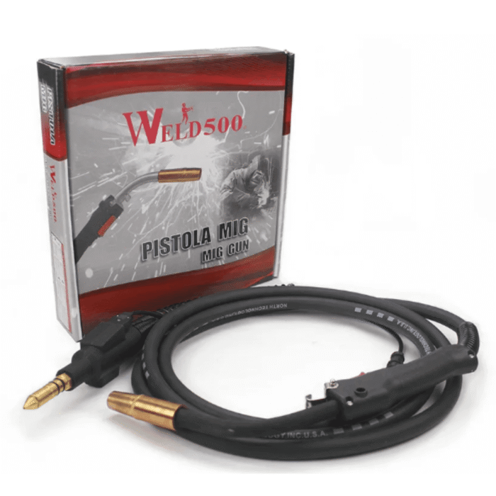 PISTOLA TIPO TWECO 200 AMP 15 FT CONECTOR TIPO MILLER.