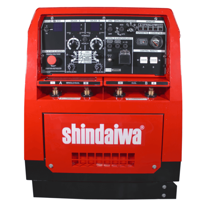 Soldadora Shindaiwa a Diésel DGW400DMK - 9.9/5.1 kVA, Motor Kubota 26.9 hp
