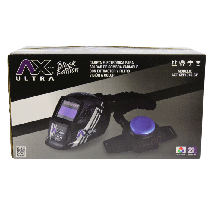 1 caja careta axtech particulas filtro