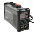 Vista lateral de la Soldadora Inversora Gladiator IE 9250/170 LCD en color gris y detalles en negro