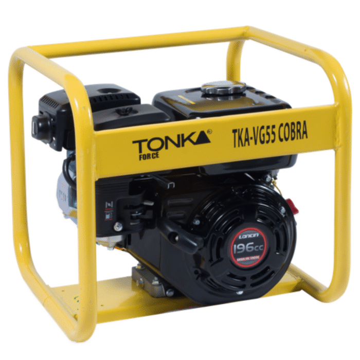 GeneraVibrador de concreto a Gasolina TKA-VG55RT COBRAdor Trifásico TKA-GST10000E - Potencia de 10,000W con Motor 460CC y Tanque de 25L