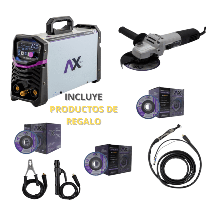 COMBO axt-th200lcd-c2 Combo Soldadora Inversora AXT-TH200LCD-C2