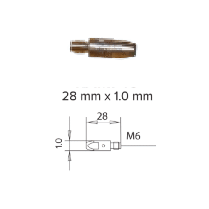 12. PUNTAS DE CONTACTO KAMP10 Punta de Contacto 28mm KAMP10 Kerher