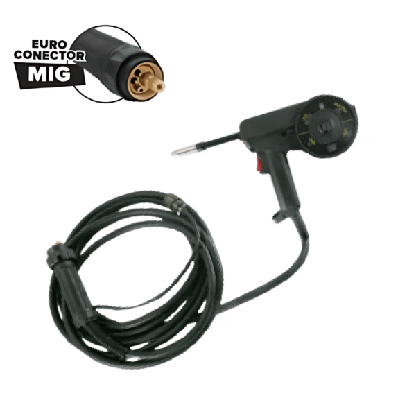 Spool Gun Aluminio Kerher KAMSG para Soldadoras MIG