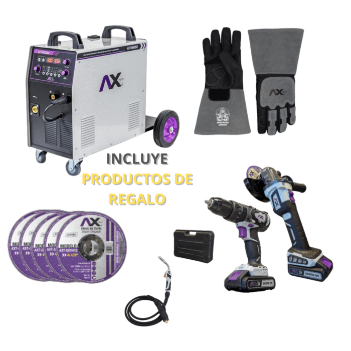 Combo Soldadora AXT-MIG252-C1