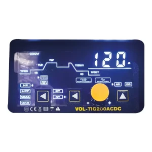 Soldadora Inversora VOL-TIG200ACDC