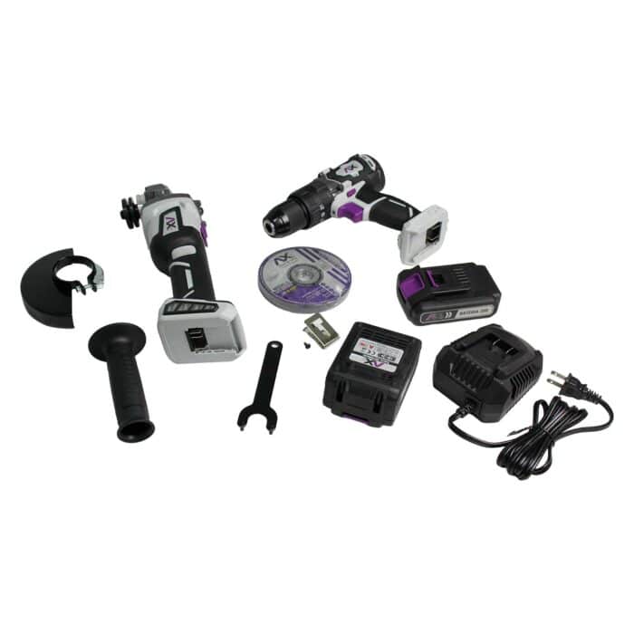 EQUIPO DE HERRAMIENTAS INALAMBRICAS AXTECH. AXT-KITER20V