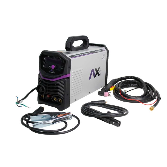 Cortadora de Plama AXT-PC9040LED y cable portaelectrodo, pinza tierra y antorcha de corte plasma Axtech