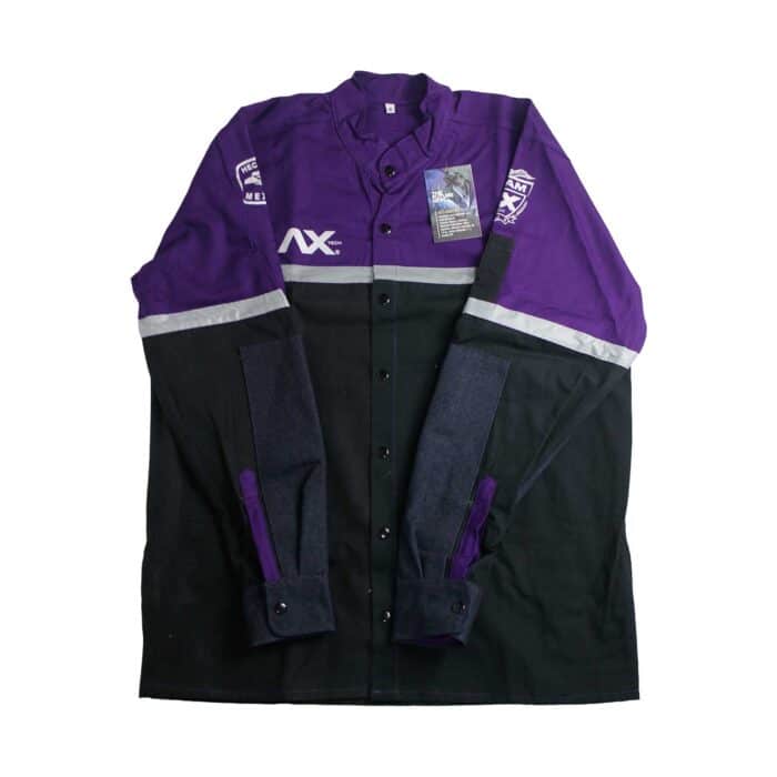 camisa con diseño axtech para soldar