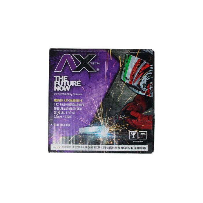 AXT-MAGS035-5 Rollo Microalambre Tubular 5KGS Axtech