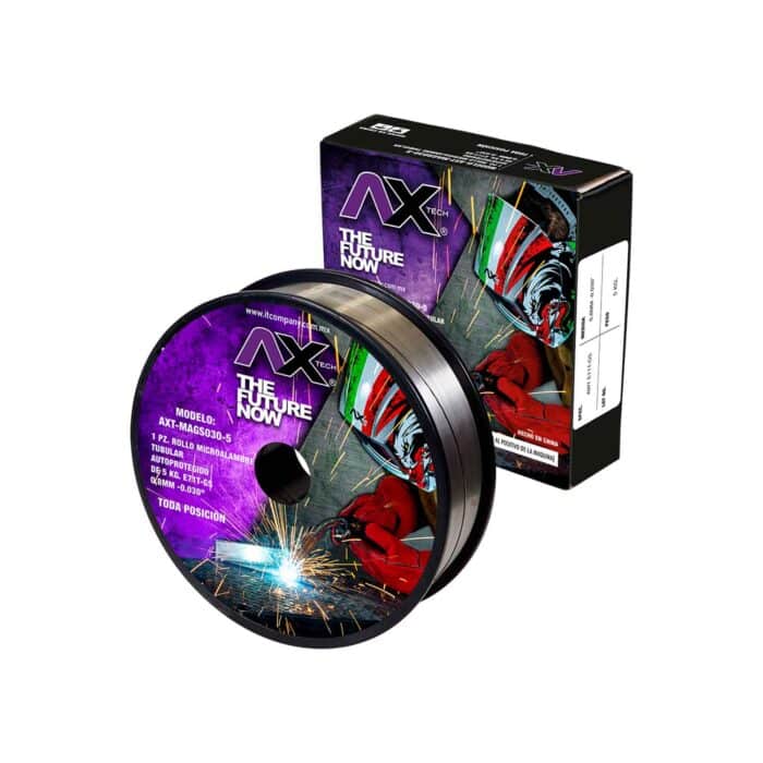 Rollo Microalambre Tubular 5kg .030 (no Gas) Axt-mags030-5