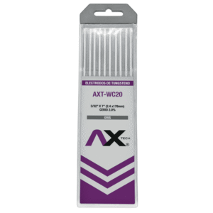 AXT-WC20 | Tungsteno cerio 2% 3/32” x 7”