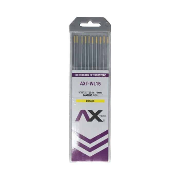 AXT-WL15 TUNGSTENOS LANTANO 1.5% COLOR DORADO 3/32″x7″