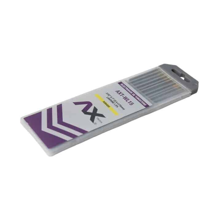 AXT-WL15 TUNGSTENOS LANTANO 1.5% COLOR DORADO 3/32″x7″ PARA SOLDADURA TIG