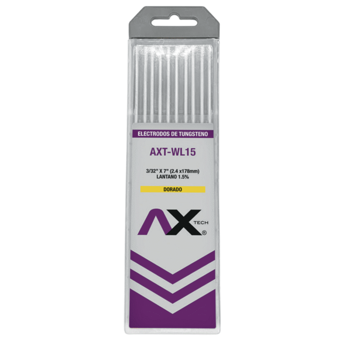 AXT-WL15 | Tungsteno lantano 1.5% 3/32” x 7”