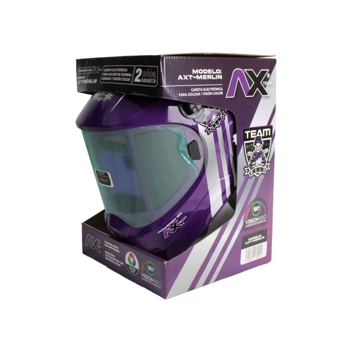 CARETA ELECTRÓNICA AXT-MERLIN PARA SOLDAR DE SOMBRA VARIABLE AXTECH