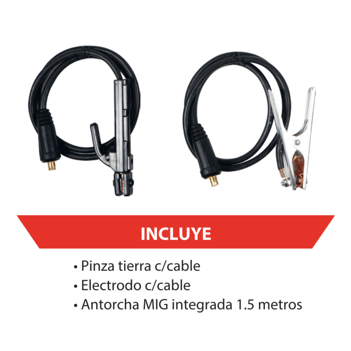 VOL-MIG113 kit VOL-MIG113 | Soldadora inverter MIG/MAG 120V