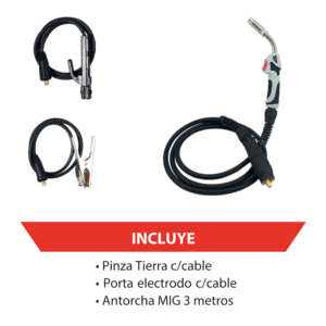 Soldadora Inverter MIG/MAG 250A 220V 3 en 1 con TIG Lift — VOL-MIG250