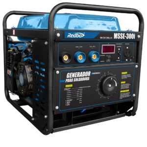 Motosoldadora MSSE-300i | 250 A reales, ciclo 60%, generador 2 kW