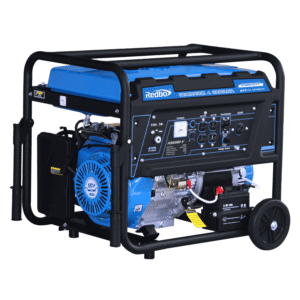 Generador a gasolina HS8500-V 7,500 W máx., 110 220 V, 16 HP y tanque 25 L