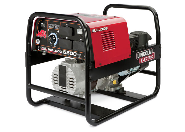 Bulldog 5500 Portable Engine Driven Welder Motosoldadora Bulldog 5500 Lincoln Electric Generador 5,500 W y salida 140 A AC