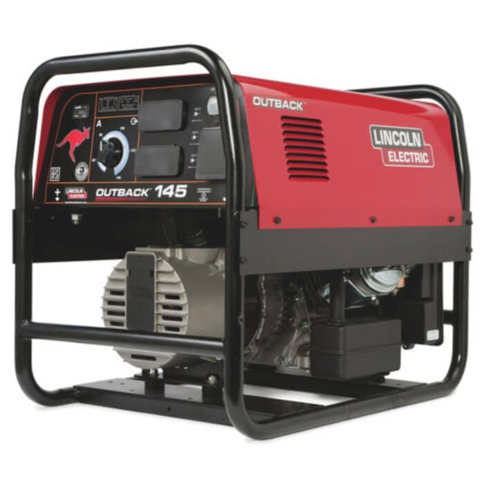 Motosoldadora Outback 145 Motosoldadora Outback 145 con generador 4.25 kW Motor Kohler 9.5 HP, 145 A DC,