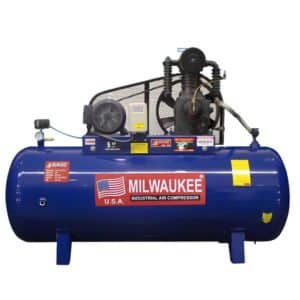 COMTX50CH Compresor de Aire Industrial, compresor de aire industrial 500 litros , compresor industrial , compresor horizontal Milwaukee , compresor electrico.