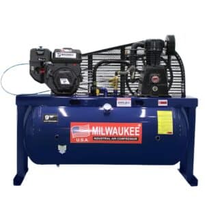 GAS960H50W Compresor de Aire de Gasolina, Compresor de gasolina , Compresor 9 hp , Compresor motor Wisconsin .