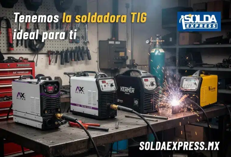 Equipos de soldadura TIG para aluminio
