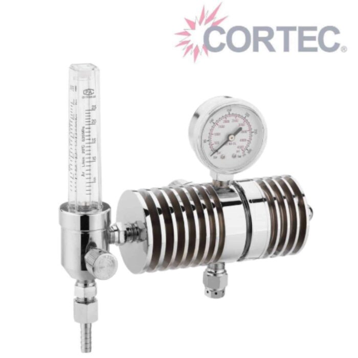 Regulador con flujómetro COR*RFCO2CR, tipo radiador para CO2, industrial, Cortec.