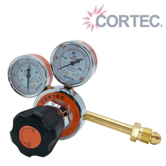 Regulador de butano COR*MP, Industrial, Tipo Harris, Marca Cortec