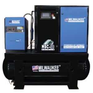 Compresor de tornillo MSC-30P SHTS, Compresor silencioso, Compresor industrial, Compresor de tornillo 30 hp, Compresor de tornillo montado sobre tanque