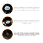 Compresor libre de aceite EL75ME150-50, compresor portátil.