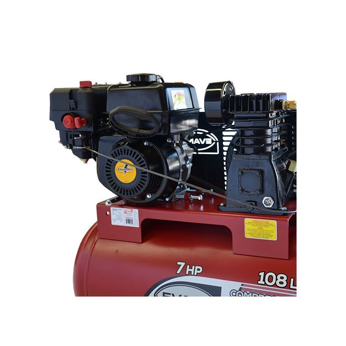 Compresor de aire de gasolina E150G0700TH-108, compresor industrial, compresor Evans.