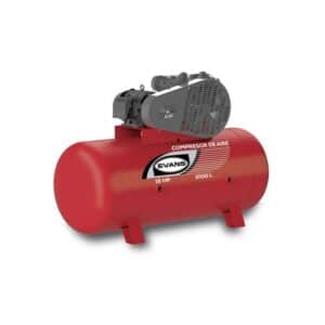 Compresor 2 etapas Evans E460ME1500-999, compresor de piston, compresor industrial.