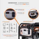 Generador portatil GI35MG0700TH, generador de luz a gasolina, generador inverter.