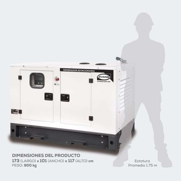 Planta de luz para negocio GTC27DM220, planta de luz diesel.