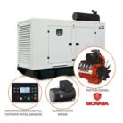 Planta de luz industrial GTC477NGS220S, generador 380kW, generador industrial.