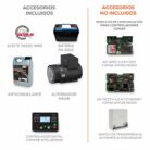 Planta de luz industrial GTC477NGS220S, generador 380kW, generador industrial.