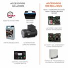 Planta de luz industrial GTC770DM220S, generador 616kW, generador industrial.