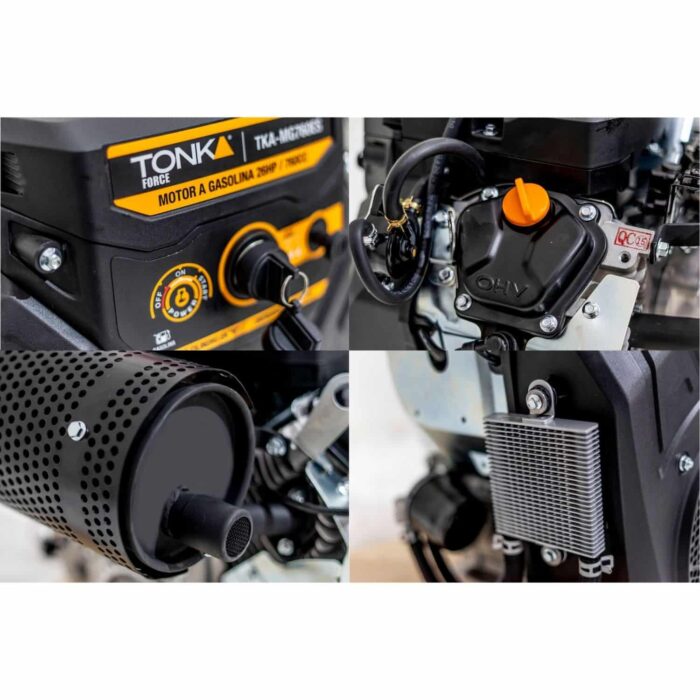 Motor horizontal TKA-MG760ES con cuñero